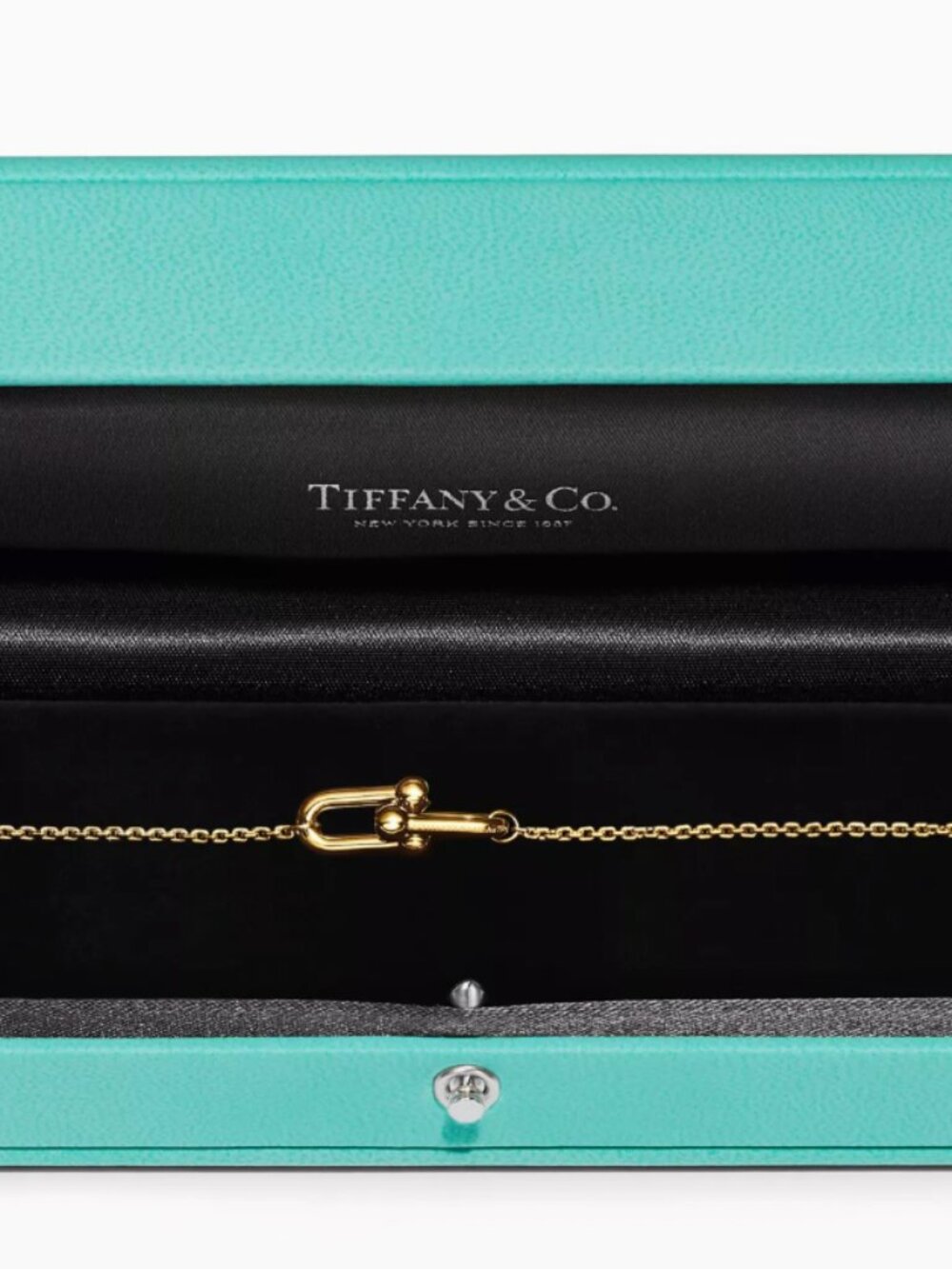 Tiffany Double Link Bracelet in Yellow Gold